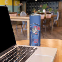 Custom USA Climbing Skinny Tumbler American Eagle Climber