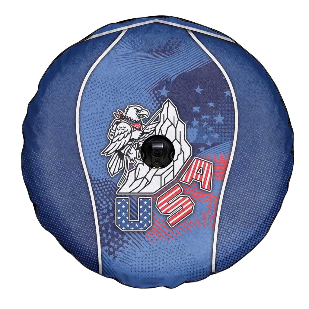 USA Climbing Spare Tire Cover American Eagle Climber