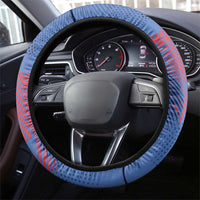 USA Climbing Steering Wheel Cover American Eagle Climber