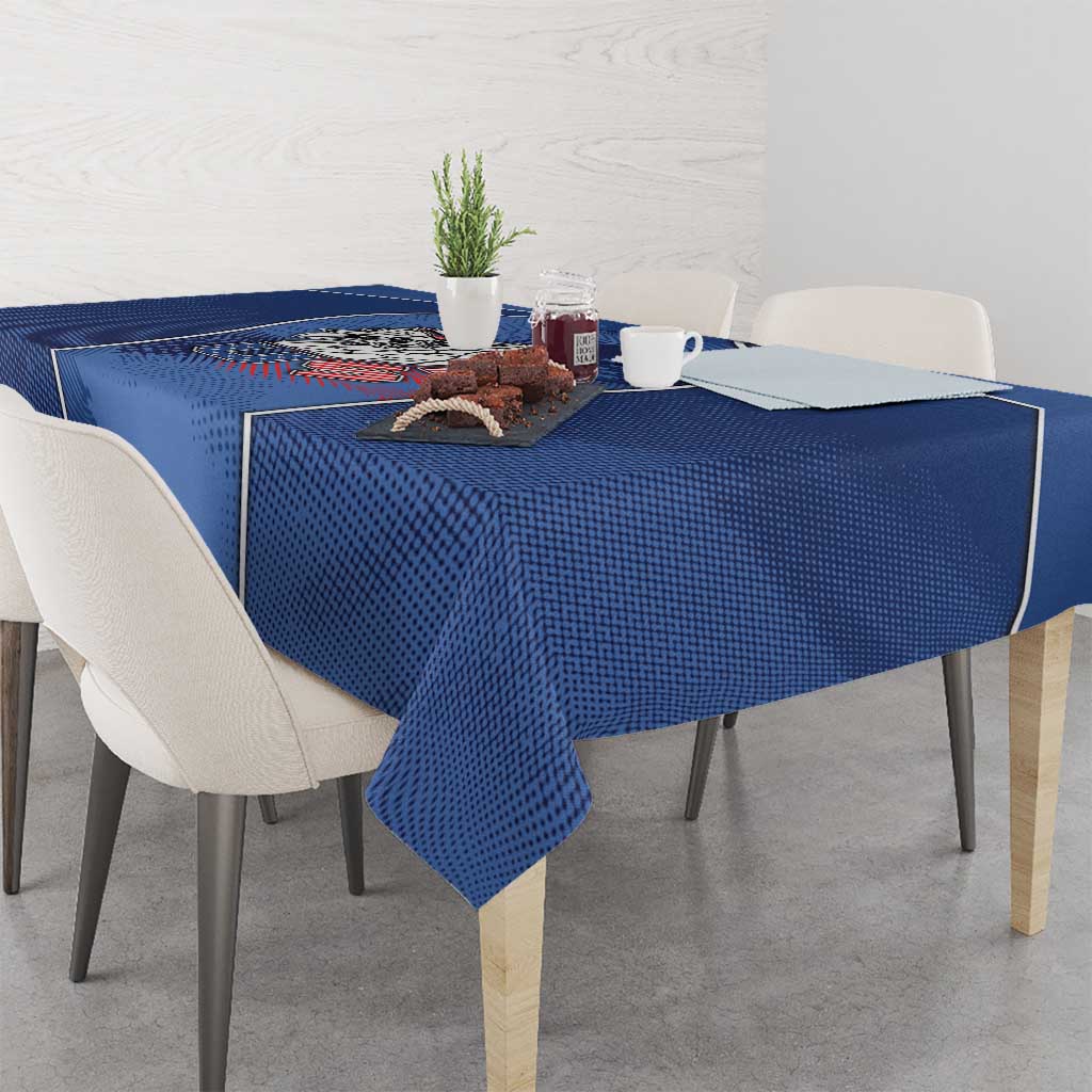 USA Climbing Tablecloth American Eagle Climber