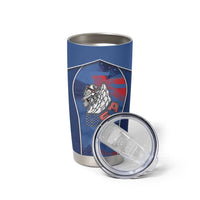 Custom USA Climbing Tumbler Cup American Eagle Climber
