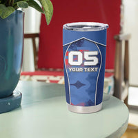 Custom USA Climbing Tumbler Cup American Eagle Climber