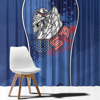 USA Climbing Window Curtain American Eagle Climber