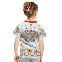 American Eagle Rock Star Costume Kid T Shirt Vintage 70s Rhinestone Patriotic Stage Outfit
