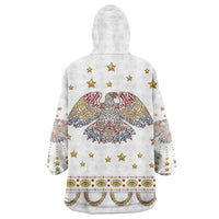 American Eagle Rock Star Costume Wearable Blanket Hoodie Vintage 70s Rhinestone Patriotic Stage Outfit