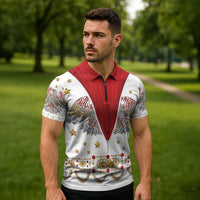 American Eagle Rock Star Costume Zipper Polo Shirt Vintage 70s Rhinestone Patriotic Stage Outfit
