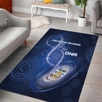 Falkland Islands Is In My DNA Area Rug - Wonder Print Shop