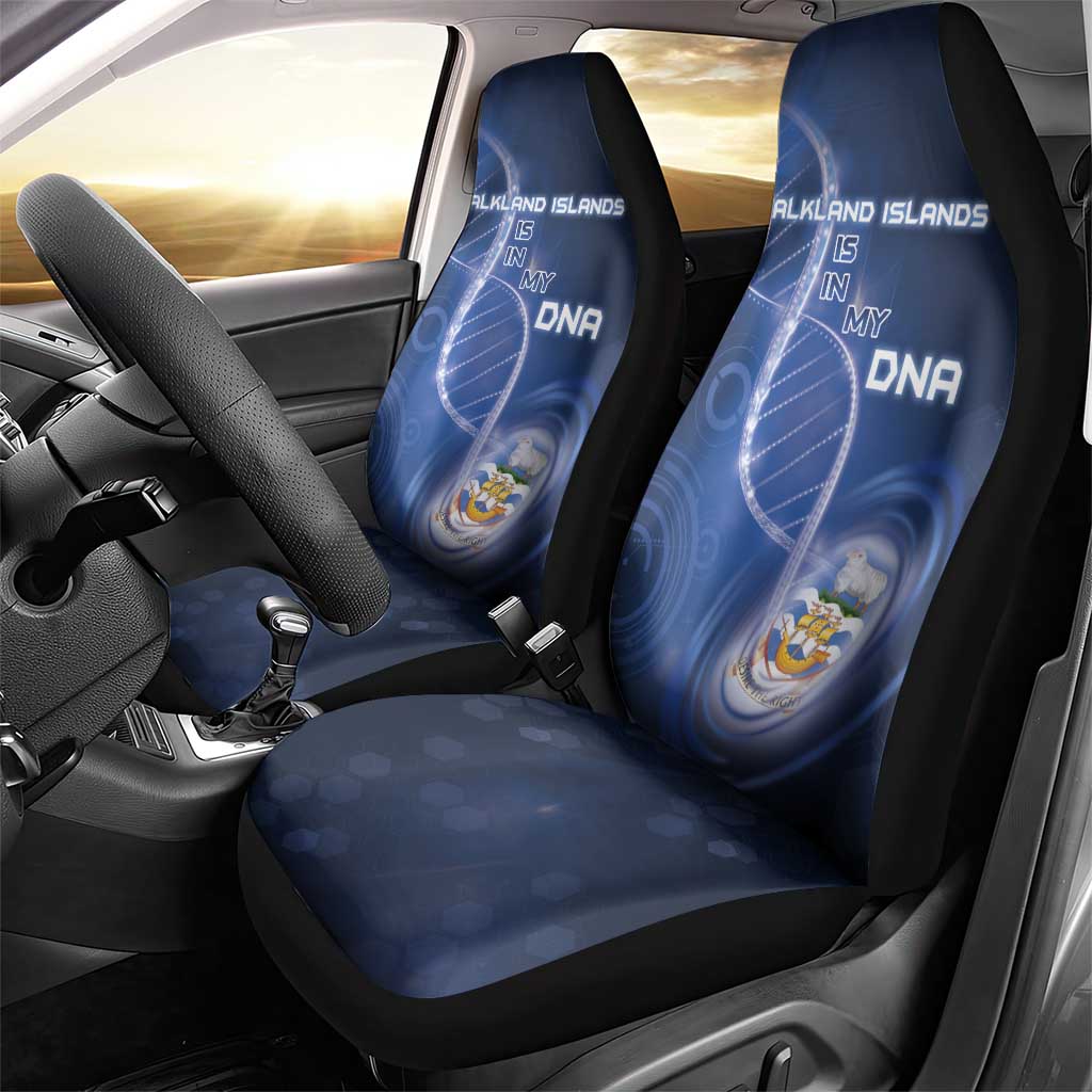 Falkland Islands Is In My DNA Car Seat Cover - Wonder Print Shop