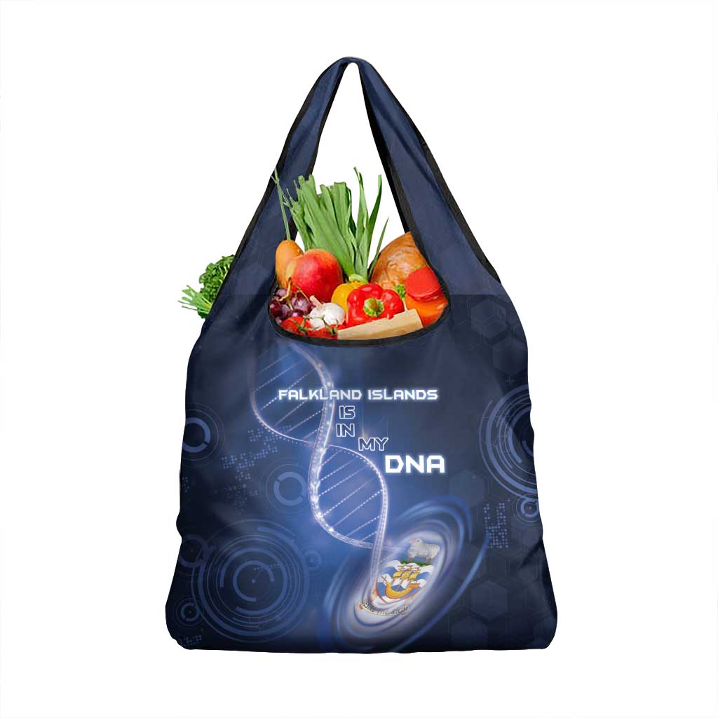Falkland Islands Is In My DNA Grocery Bag - Wonder Print Shop