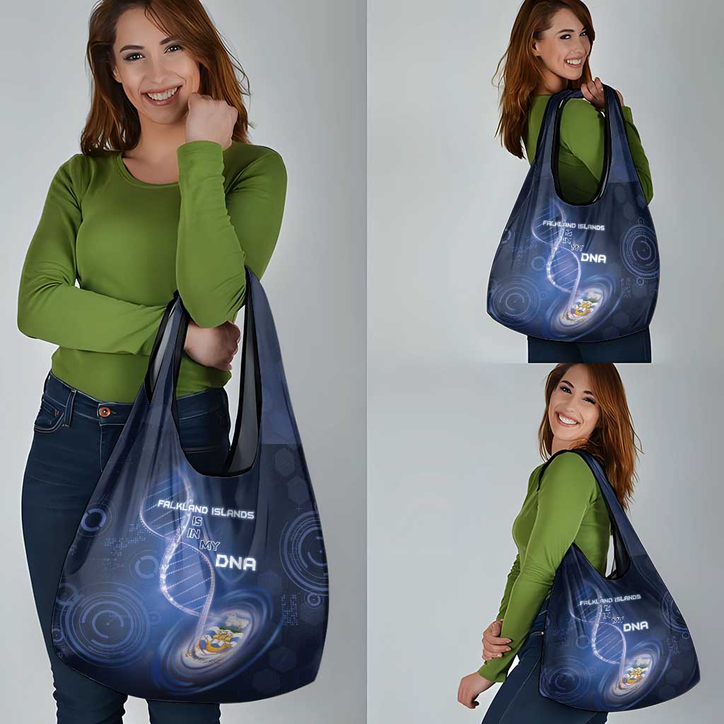 Falkland Islands Is In My DNA Grocery Bag - Wonder Print Shop