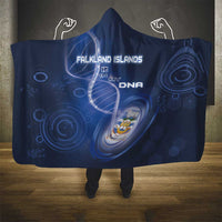 Falkland Islands Is In My DNA Hooded Blanket - Wonder Print Shop