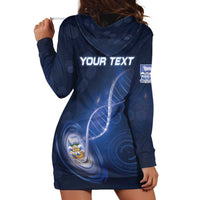 Personalized Falkland Islands Is In My DNA Hoodie Dress - Wonder Print Shop