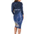 Personalized Falkland Islands Is In My DNA Long Sleeve Bodycon Dress - Wonder Print Shop