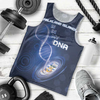 Personalized Falkland Islands Is In My DNA Men Tank Top - Wonder Print Shop
