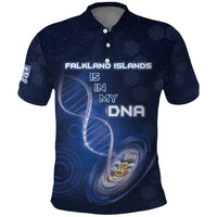 Personalized Falkland Islands Is In My DNA Polo Shirt - Wonder Print Shop