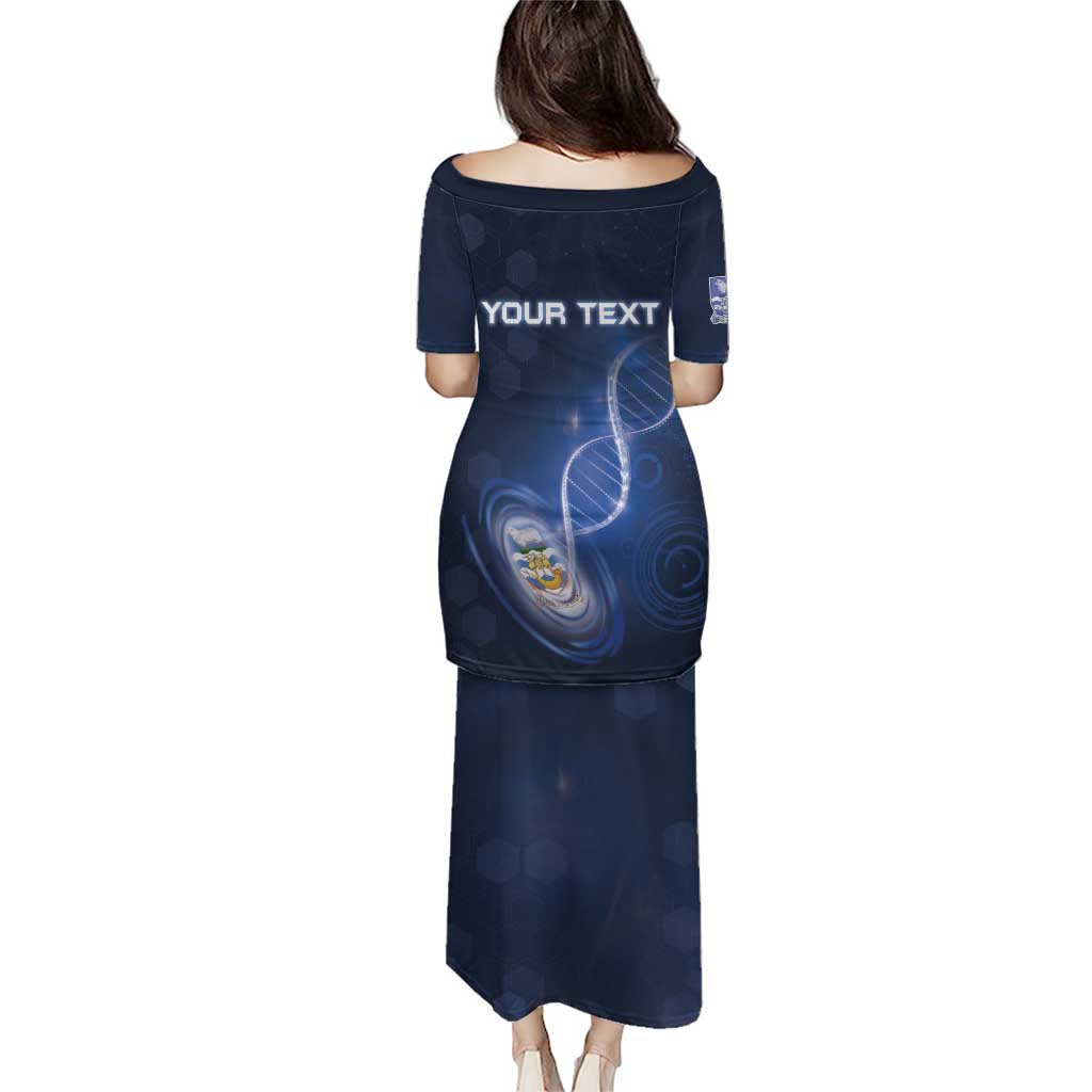 Personalized Falkland Islands Is In My DNA Puletasi - Wonder Print Shop