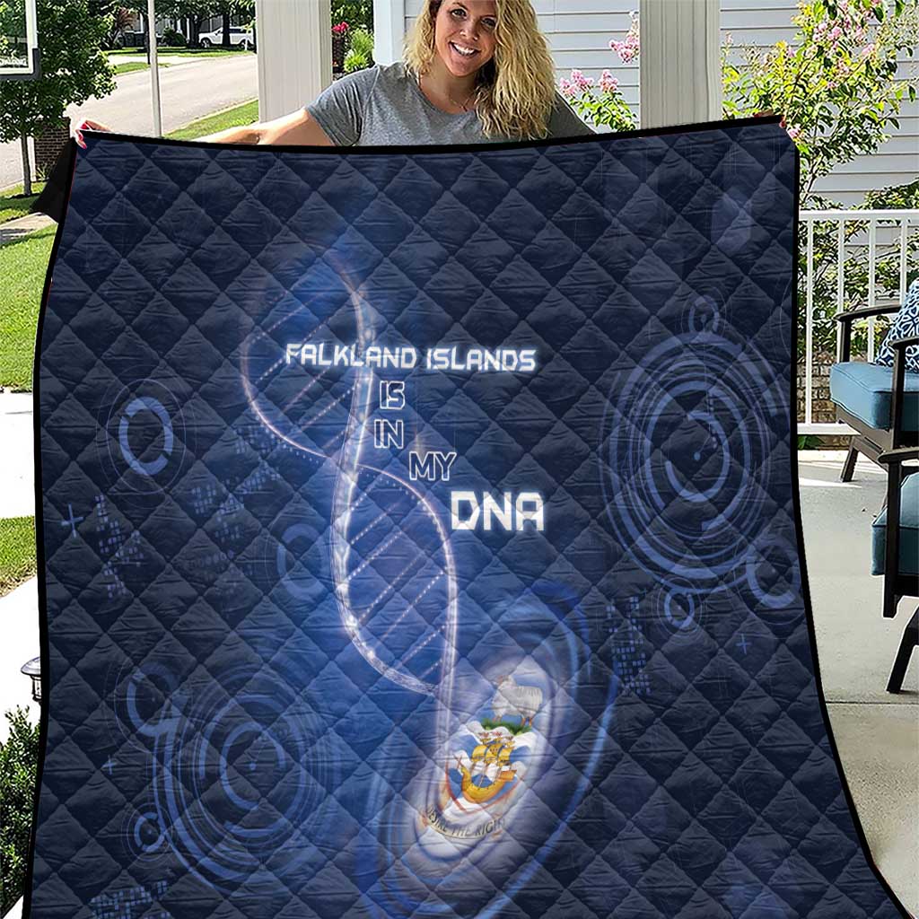 Falkland Islands Is In My DNA Quilt - Wonder Print Shop
