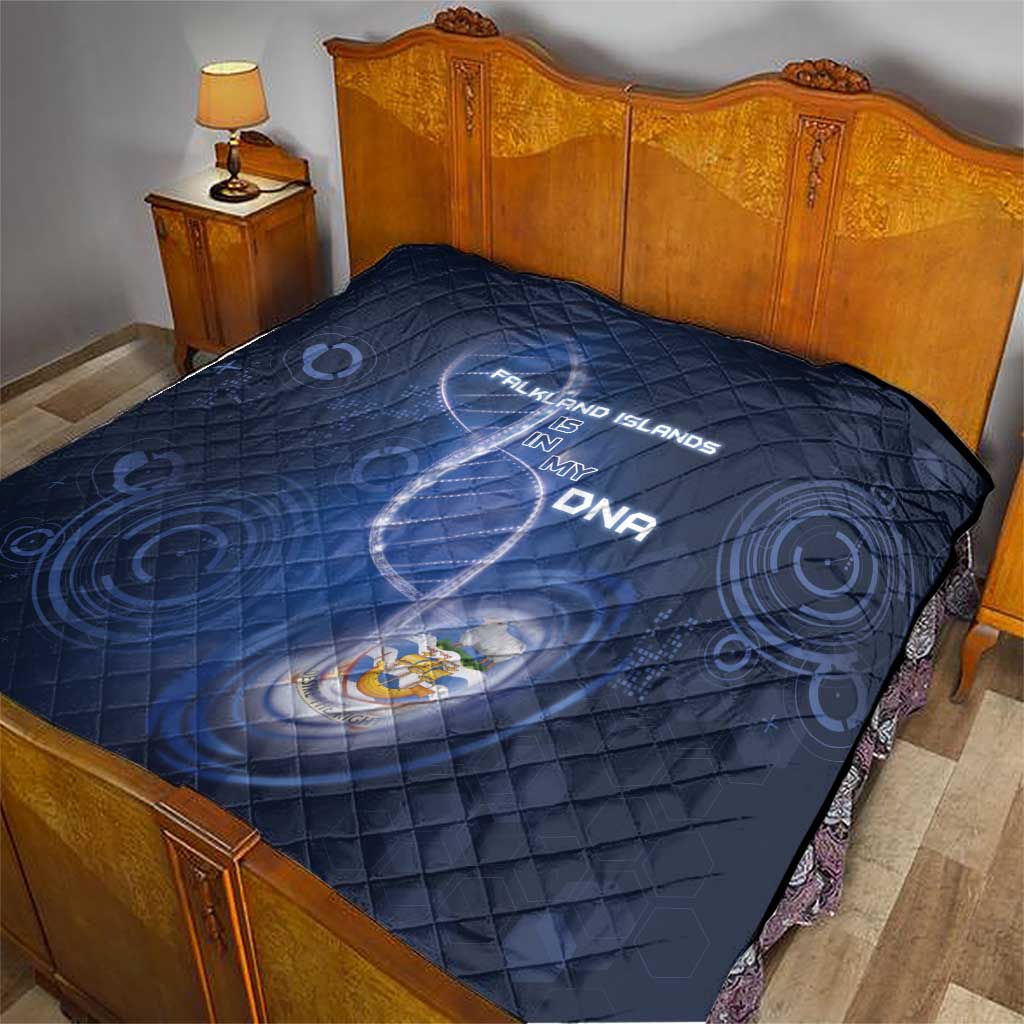 Falkland Islands Is In My DNA Quilt - Wonder Print Shop