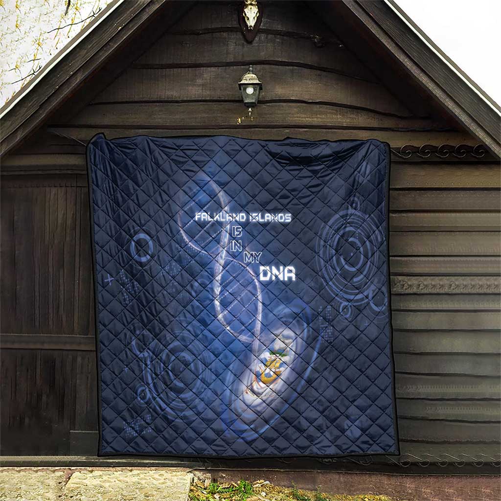 Falkland Islands Is In My DNA Quilt - Wonder Print Shop