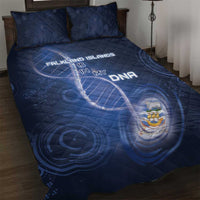 Falkland Islands Is In My DNA Quilt Bed Set - Wonder Print Shop