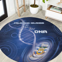 Falkland Islands Is In My DNA Round Carpet - Wonder Print Shop