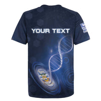 Personalized Falkland Islands Is In My DNA Rugby Jersey - Wonder Print Shop