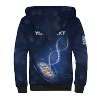 Personalized Falkland Islands Is In My DNA Sherpa Hoodie - Wonder Print Shop