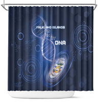 Falkland Islands Is In My DNA Shower Curtain - Wonder Print Shop