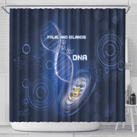 Falkland Islands Is In My DNA Shower Curtain - Wonder Print Shop