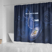 Falkland Islands Is In My DNA Shower Curtain - Wonder Print Shop
