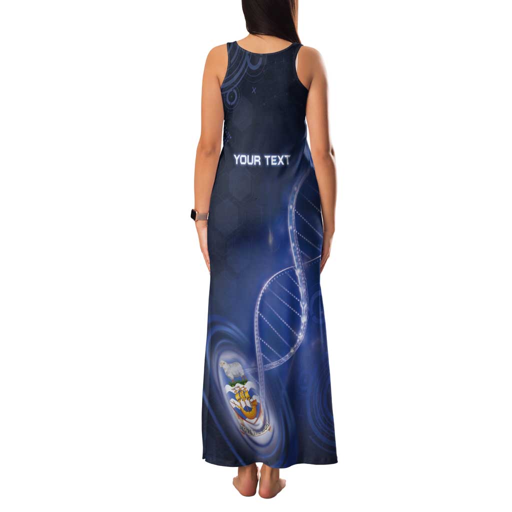 Personalized Falkland Islands Is In My DNA Tank Maxi Dress - Wonder Print Shop
