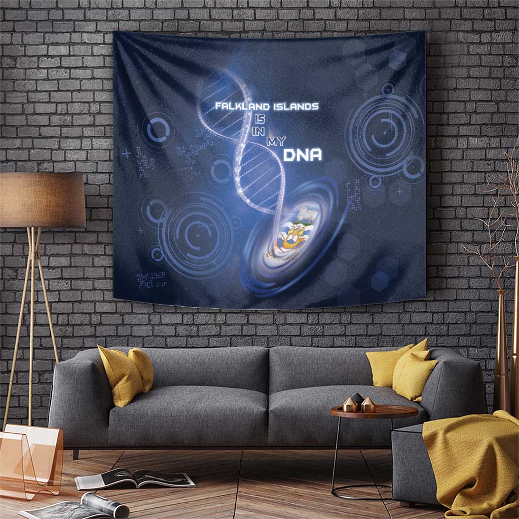 Falkland Islands Is In My DNA Tapestry - Wonder Print Shop