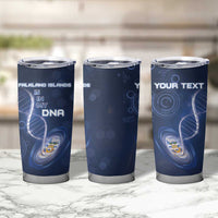 Personalized Falkland Islands Is In My DNA Tumbler Cup - Wonder Print Shop