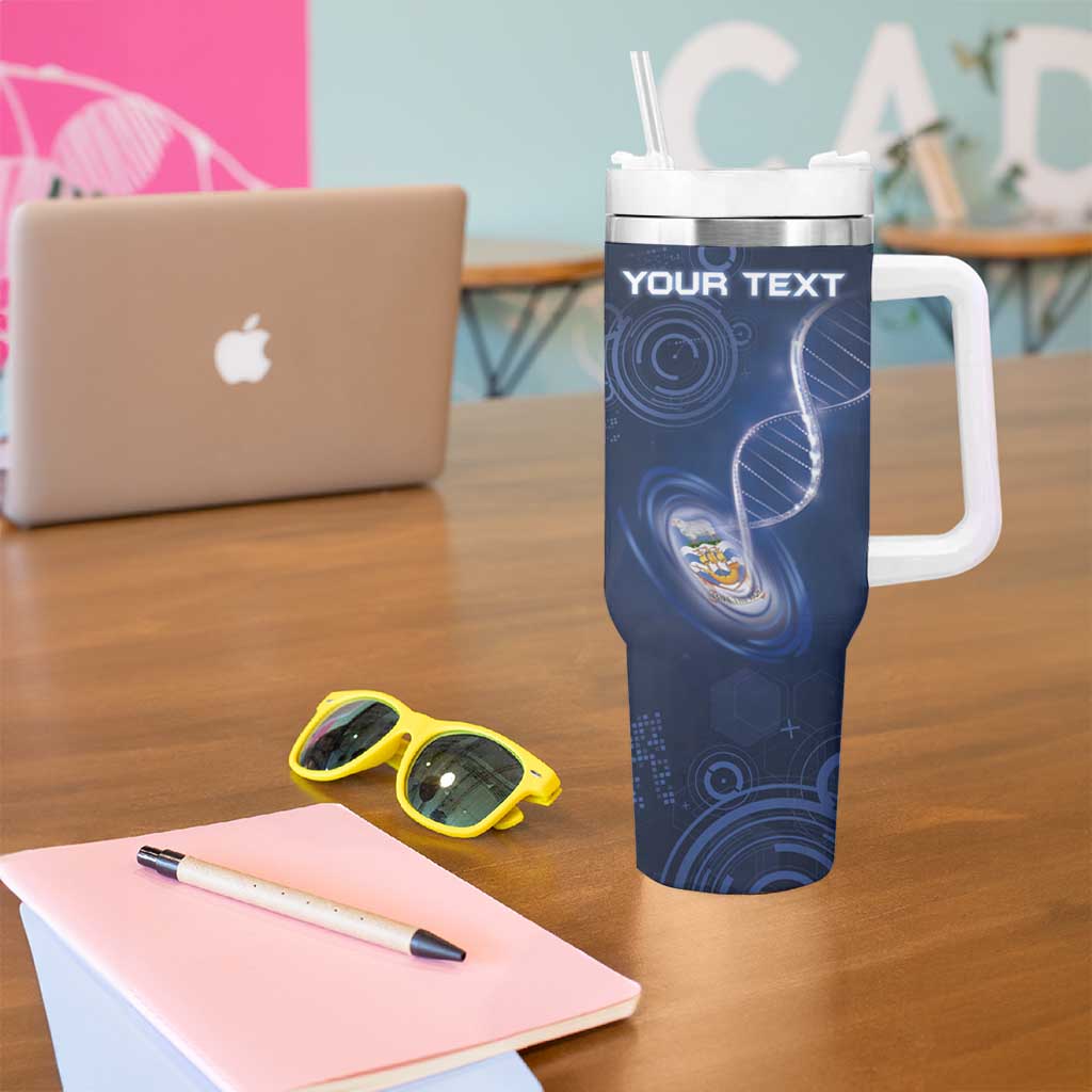 Personalized Falkland Islands Is In My DNA Tumbler With Handle - Wonder Print Shop