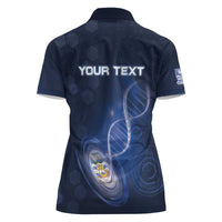 Personalized Falkland Islands Is In My DNA Women Polo Shirt - Wonder Print Shop
