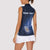 Personalized Falkland Islands Is In My DNA Women Sleeveless Polo Shirt - Wonder Print Shop