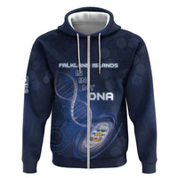 Personalized Falkland Islands Is In My DNA Zip Hoodie - Wonder Print Shop