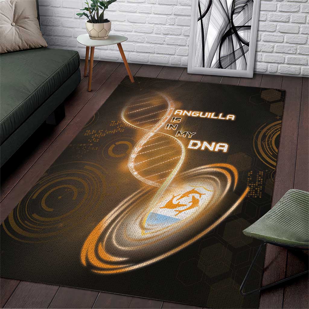 Anguilla Is In My DNA Area Rug - Wonder Print Shop