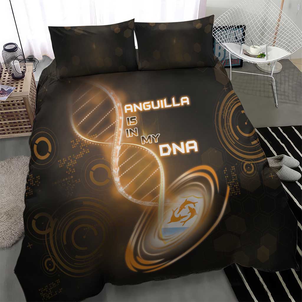 Anguilla Is In My DNA Bedding Set - Wonder Print Shop