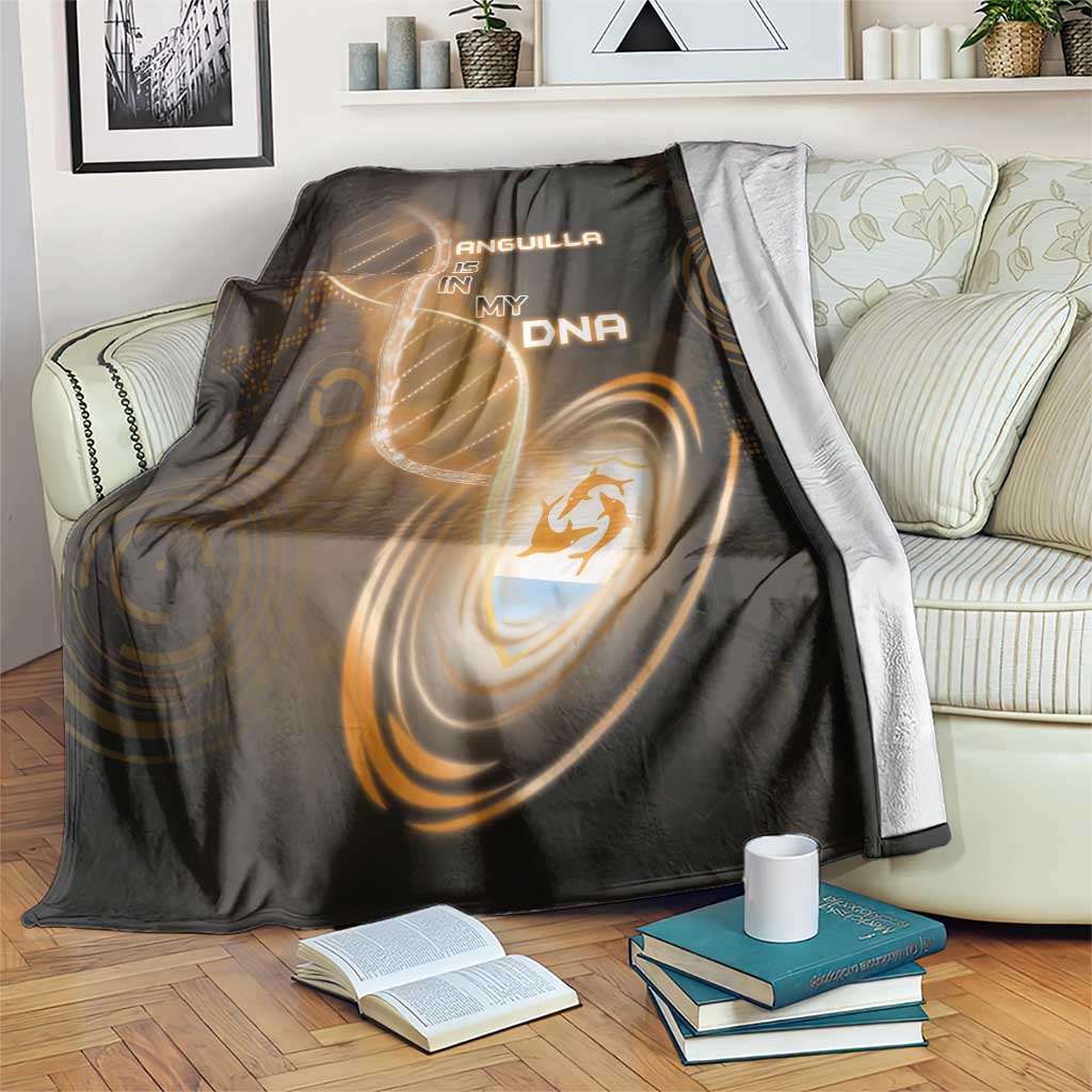 Anguilla Is In My DNA Blanket - Wonder Print Shop