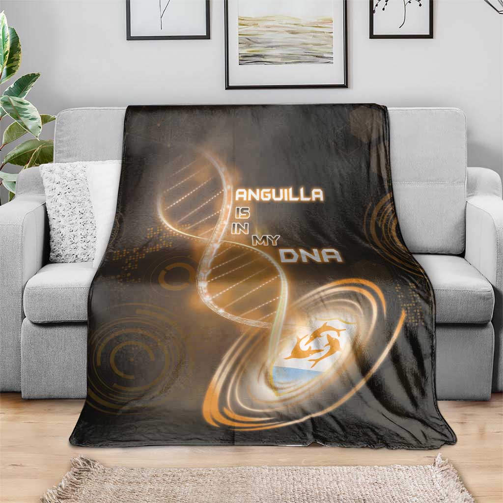 Anguilla Is In My DNA Blanket - Wonder Print Shop