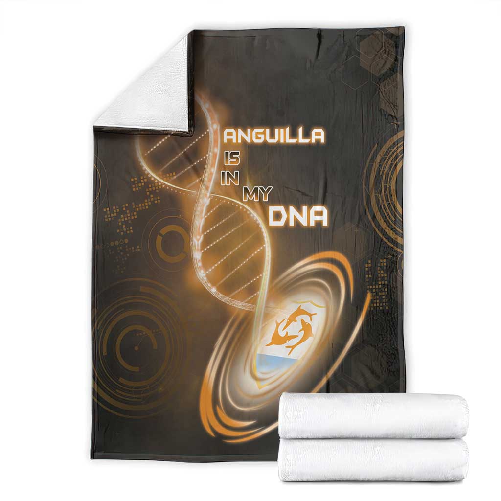 Anguilla Is In My DNA Blanket - Wonder Print Shop