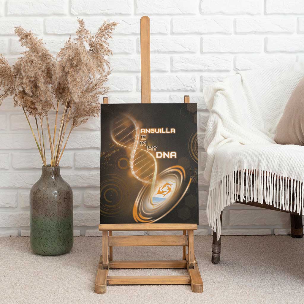 Anguilla Is In My DNA Canvas Wall Art - Wonder Print Shop