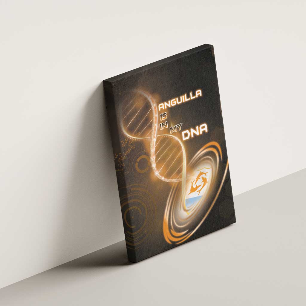 Anguilla Is In My DNA Canvas Wall Art - Wonder Print Shop