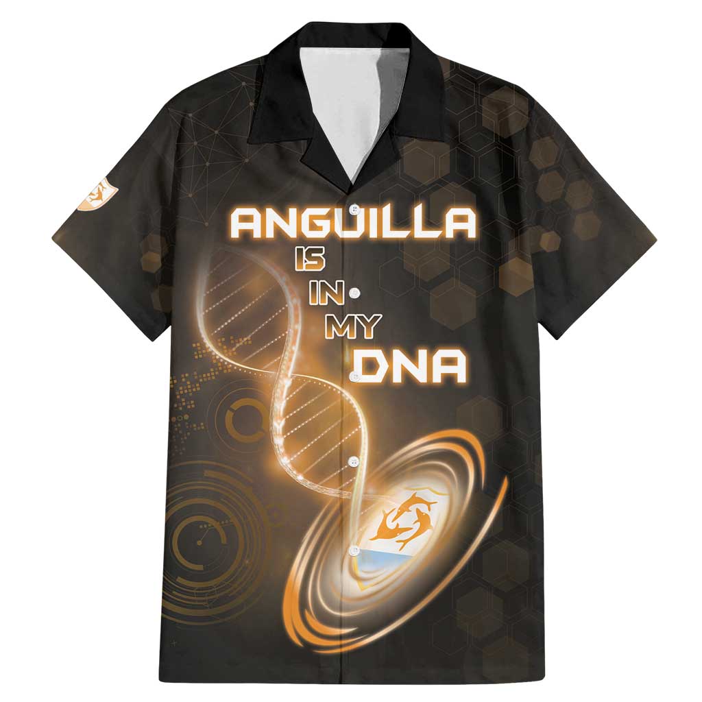 Personalized Anguilla Is In My DNA Family Matching Mermaid Dress and Hawaiian Shirt - Wonder Print Shop