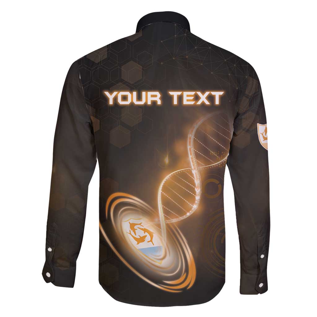 Personalized Anguilla Is In My DNA Family Matching Mermaid Dress and Hawaiian Shirt - Wonder Print Shop