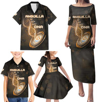 Personalized Anguilla Is In My DNA Family Matching Puletasi and Hawaiian Shirt - Wonder Print Shop