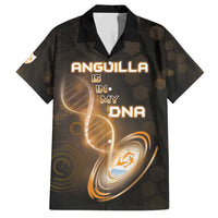 Personalized Anguilla Is In My DNA Family Matching Short Sleeve Bodycon Dress and Hawaiian Shirt - Wonder Print Shop