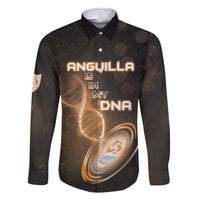 Personalized Anguilla Is In My DNA Family Matching Short Sleeve Bodycon Dress and Hawaiian Shirt - Wonder Print Shop