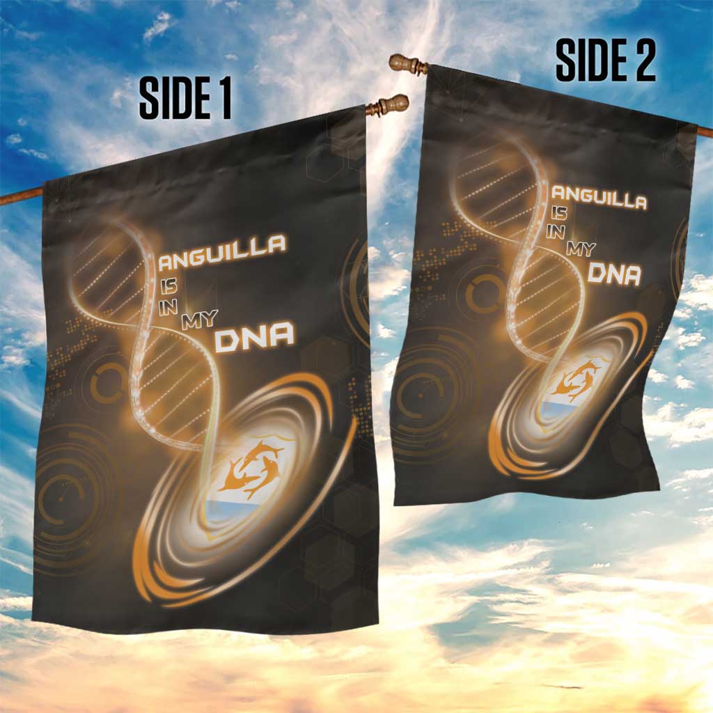 Anguilla Is In My DNA Garden Flag - Wonder Print Shop